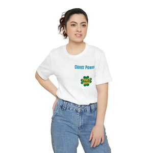 Clover Power Tee Pinch Proof St Patricks Day Featherlight Shirt Dipaliz - White / s - T-shirts