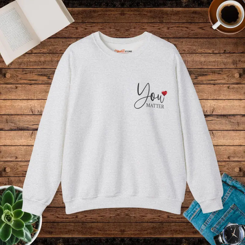 Cozy Up in Style: Unisex Heavy Blend Crewneck Sweatshirt - s / Ash