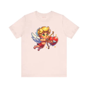 Jersey Short Sleeve Valentines Day Tee - Cupids Arrow - Dipaliz - T-shirts