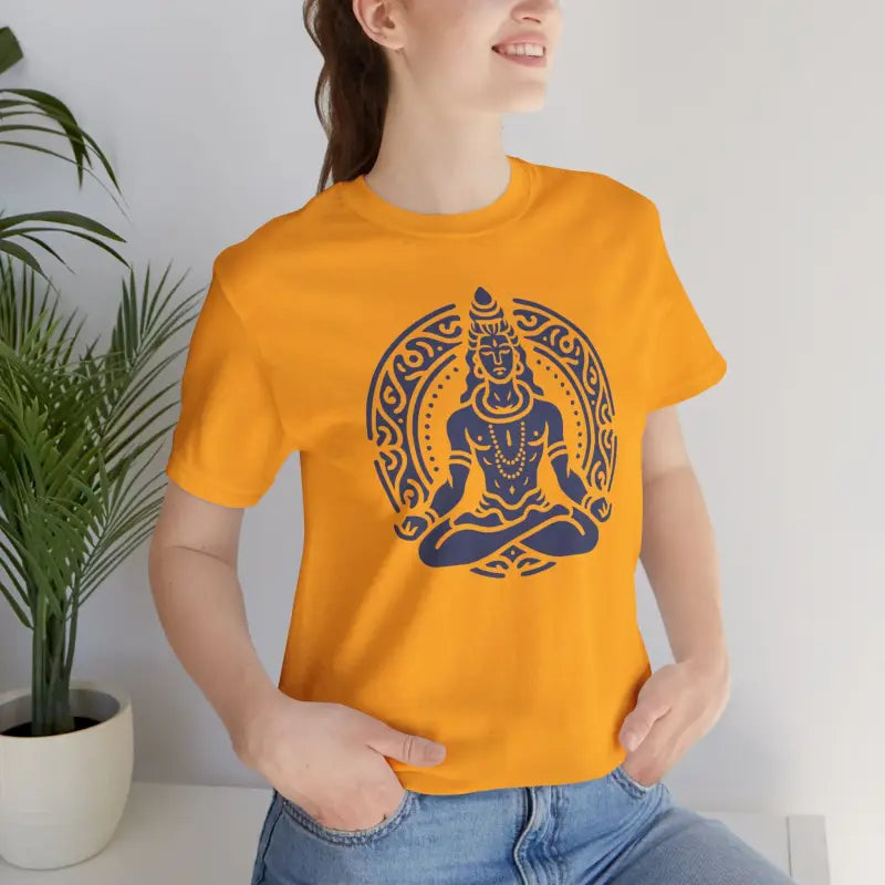 Unisex Jersey Short Sleeve Tee: your Comfy Hug in a Shirt - Gold / s T-shirt