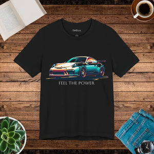 T-shirts - Unisex Jersey Short Sleeve Tee Luxury Car Print - Dipaliz Black / s
