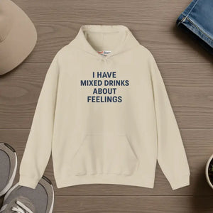 Mixed Drinks Hoodie - Cozy Unisex Sweatshirt - Dipaliz - s / Sand - Hoodies