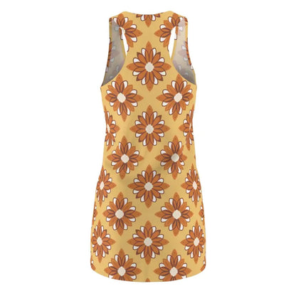 Turn Heads in Dipaliz Mustard Racerback Dress - Dresses