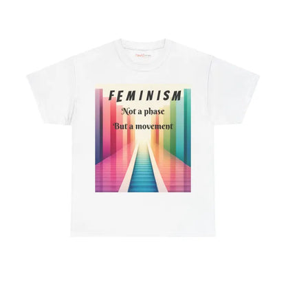 Unisex Heavy Cotton Tee: Join the Feminist Movement - T-shirt