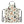 Festive Apron with Tie-back Closure and Sewn-in Care Label - Dipaliz - Aprons