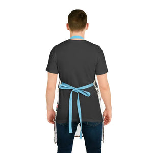 Festive Apron with Tie-back Closure and Sewn-in Care Label - Dipaliz - Aprons