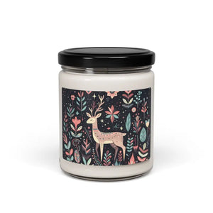 Christmas Reindeer Scented Soy Candle Holiday Decor - Dipaliz - Candles