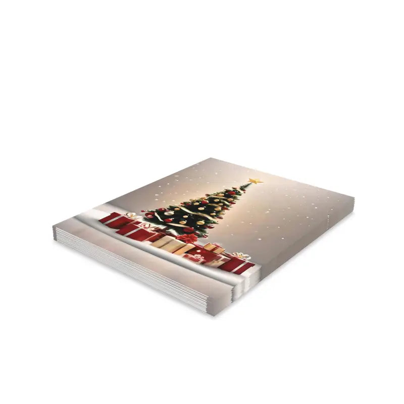 Deck the Halls with Festive Christmas Tree Greeting Cards - Paper Products