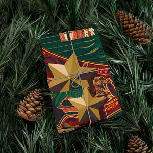 Festive Holiday Gift Wrap Eco-friendly Bold Designs - Dipaliz - Wrapping Paper