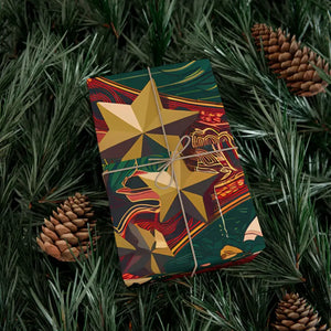 Festive Holiday Gift Wrap Eco-friendly Bold Designs - Dipaliz - Wrapping Paper