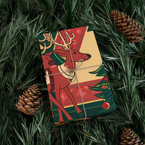 Festive Holiday Gift Wrap Eco-friendly Bold Designs - Dipaliz - Wrapping Paper