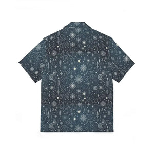 Hawaiian Camp Shirt - Festive Chic Christmas Style - Dipaliz - Shirts