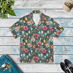 Festive Hawaiian Camp Shirt Holiday Bold Christmas Style Dipaliz - Xs - Shirts