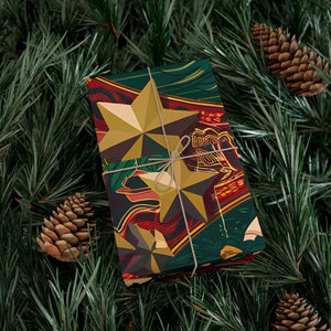 Festive Holiday Gift Wrap - Eco-friendly Bold Designs - Dipaliz - Paper Products