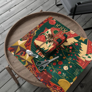 Festive Holiday Gift Wrap - Eco-friendly Bold Designs - Dipaliz - Paper Products