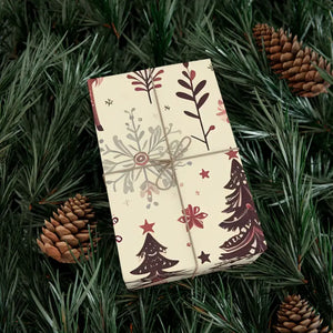 Festive Reindeer Gift Wrap - Christmas Paper - Dipaliz - Wrapping