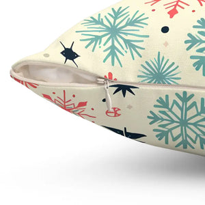 Christmas Throw Pillows Double-sided Print Spun Polyester - Dipaliz