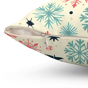 Christmas Throw Pillows Double-sided Print Spun Polyester - Dipaliz