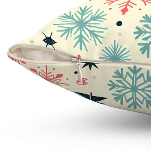 Christmas Throw Pillows Double-sided Print Spun Polyester - Dipaliz