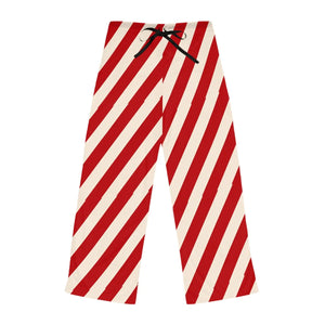 Festive Striped Women’s Pajama Pants - Christmas Gift - Dipaliz - Pajamas