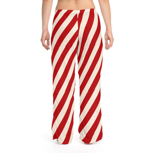 Festive Striped Women’s Pajama Pants - Christmas Gift - Dipaliz - Pajamas