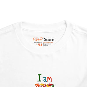 Festive Toddler Tee - Vibrant Floral 5th Birthday - Dipaliz - T-shirts