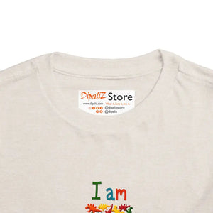 Festive Toddler Tee Vibrant Floral Birthday Bash Design - Dipaliz - T-shirts