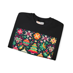 Festive Unisex Heavy Blend Sweatshirt - Ribbed Knit Collar - Dipaliz - Sweatshirts