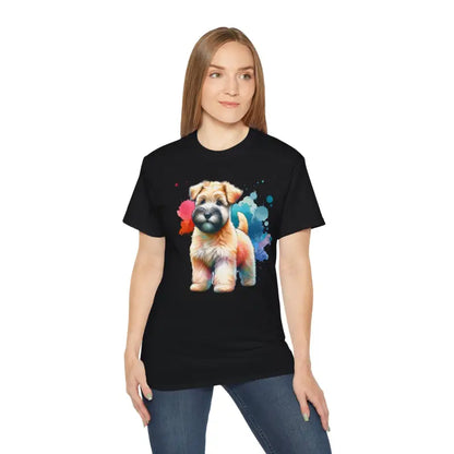 Style with Dipaliz’s Ultra Cotton Terrier Dog Tee - Black / s T-shirt