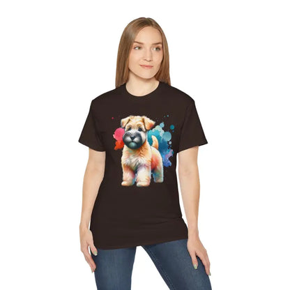 Style with Dipaliz’s Ultra Cotton Terrier Dog Tee - Dark Chocolate / s T-shirt