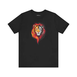 Fierce Lion Unisex Jersey Tee - Soft Cotton Shirt - Dipaliz - T-shirts
