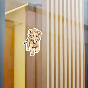 Lion Vinyl Decals - Fierce Roaring Wall Art - Dipaliz - Decor