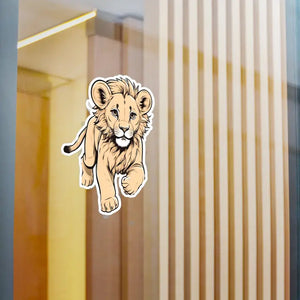 Lion Vinyl Decals - Fierce Roaring Wall Art - Dipaliz - Decor