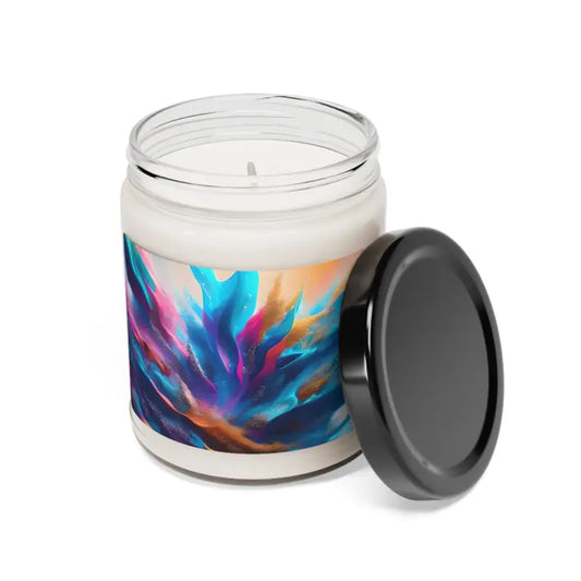 Set your Space Ablaze with Cozy Scented Soy Candle! - Home Decor