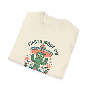 Fiesta Mode on Cactus T-shirt - T-shirts - m