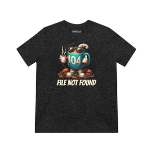 T-shirt - Coffee Break Unisex Triblend Tee - Premium Comfort Blend - Dipaliz