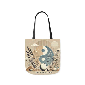 Bold Abstract Canvas Tote - Modern Pattern Design - Dipaliz - Bags