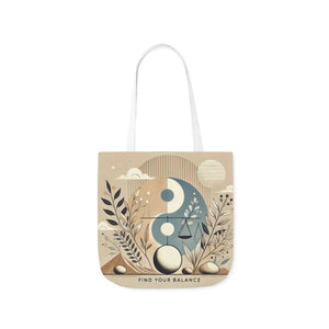 Bold Abstract Canvas Tote - Modern Pattern Design - Dipaliz - Bags
