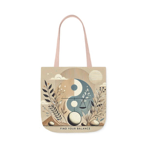 Bold Abstract Canvas Tote - Modern Pattern Design - Dipaliz - Bags