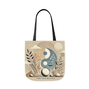 Bold Abstract Canvas Tote - Modern Pattern Design - Dipaliz - Bags