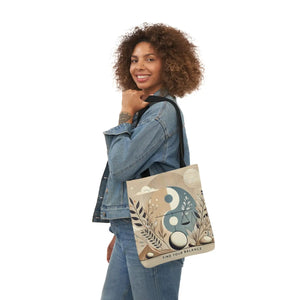 Bold Abstract Canvas Tote - Modern Pattern Design - Dipaliz - Bags