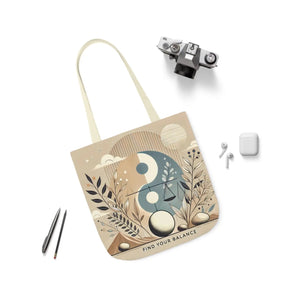 Bold Abstract Canvas Tote - Modern Pattern Design - Dipaliz - Bags
