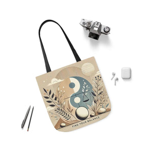Bold Abstract Canvas Tote - Modern Pattern Design - Dipaliz - Bags