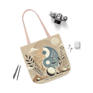 Bold Abstract Canvas Tote - Modern Pattern Design - Dipaliz - Bags