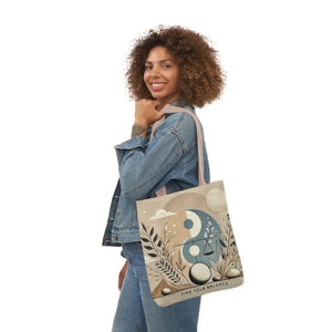 Bold Abstract Canvas Tote - Modern Pattern Design - Dipaliz - Bags
