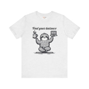 Sustainable Unisex Jersey Short - Ribbed Knit Collars - Dipaliz - T-shirts