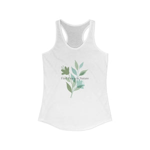 Slim Racerback Tank - Find Peace Nature Cotton - Dipaliz - Tops - s