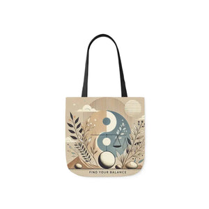 Bold Canvas Tote - Abstract Pattern Modern Design - Dipaliz - 13’’ × / Black - Bags