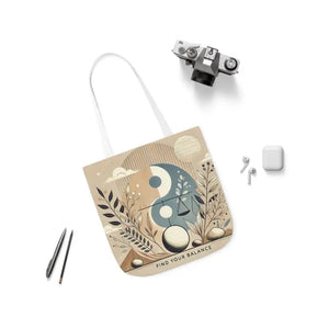 Bold Canvas Tote - Abstract Pattern Modern Design - Dipaliz - Bags