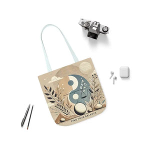 Bold Canvas Tote - Abstract Pattern Modern Design - Dipaliz - Bags